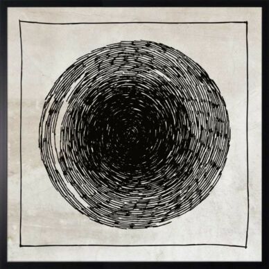 Zen circles kép, 73x73 cm