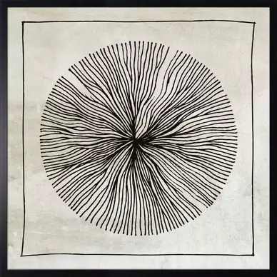 Based on a zen circle kép, 73x73 cm