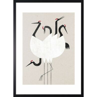 Zen cranes kép, 53x73 cm
