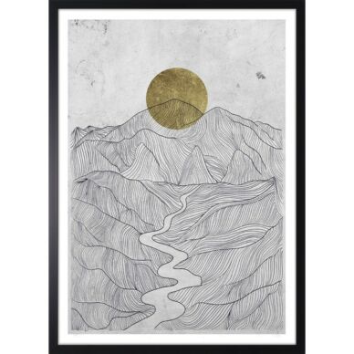 Zen hill kép, 53x73 cm