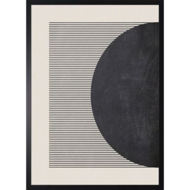 Half Circle with line kép No.1, 53x73 cm