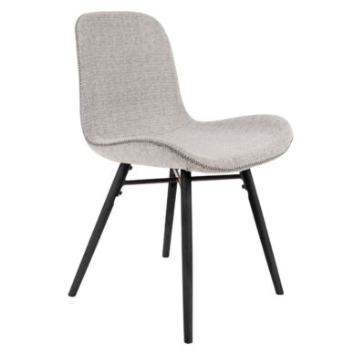 Lester design szék, világosszürke