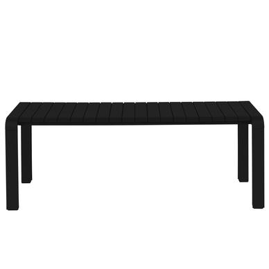 Vondel kerti pad, fekete, 129,5x45 cm