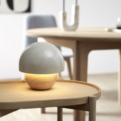 Thuy asztali lámpa, homok, H20,2cm