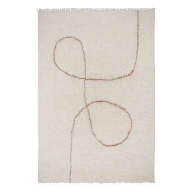 Astral Spiral szőnyeg, camel, 140x200cm
