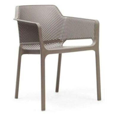 NET kerti design szék, tortora
