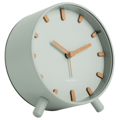 Grace Alarm Clock, grayed jade