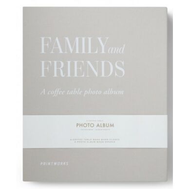 Printworks fotóalbum, Family and Friends, bézs
