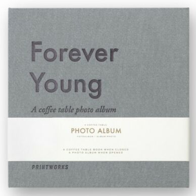 Printworks fotóalbum, Forever Young, szürke