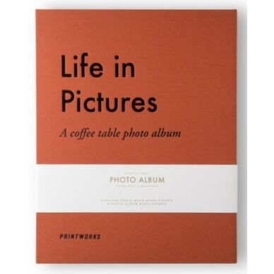 Printworks fotóalbum, Life In Pictures, naracssárga