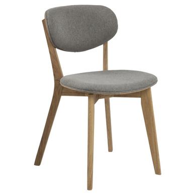 Minsk design szék, tölgy/világosszürke