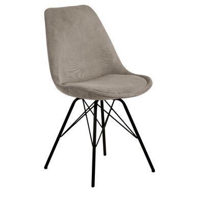 Eris design szék, homok bársony