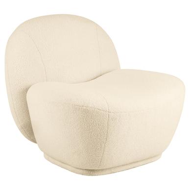 Gladstone fotel, krém bouclé szövet