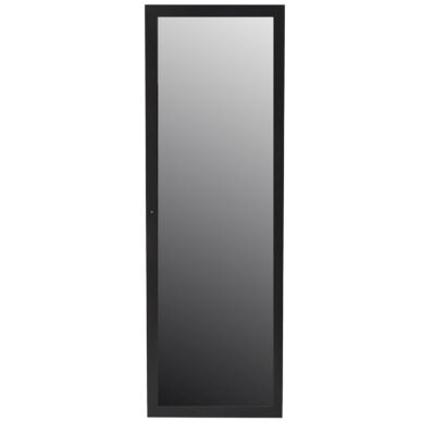 Adeline tükör, fekete, 58x128 cm