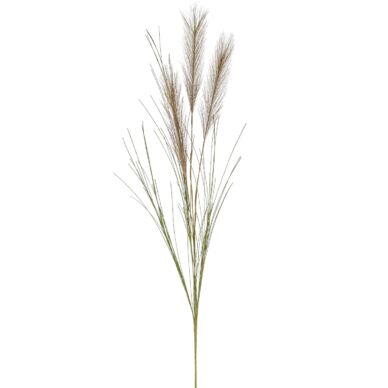 Pampas műnövény, világosbarna, 70 cm