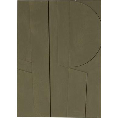 Cornelia kép, sötétzöld, 50x70 cm