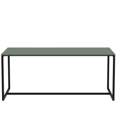 Lipp étkezőasztal, 180x90 cm, matt zöld