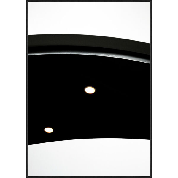 Black Abstract kép, fekete keret, 50x70cm