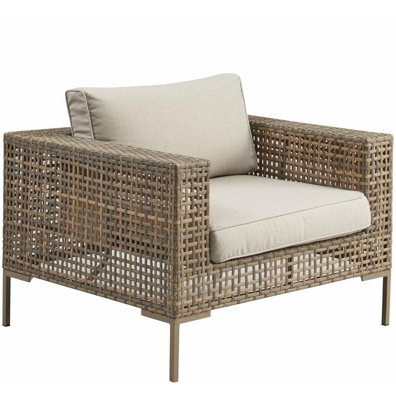 Serino kerti fotel, natúr polyrattan