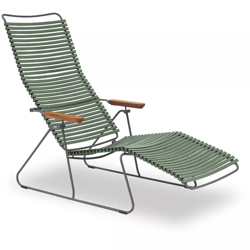 Click napozó szék, zöld