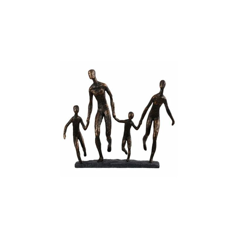 Family szobor, antik bronz
