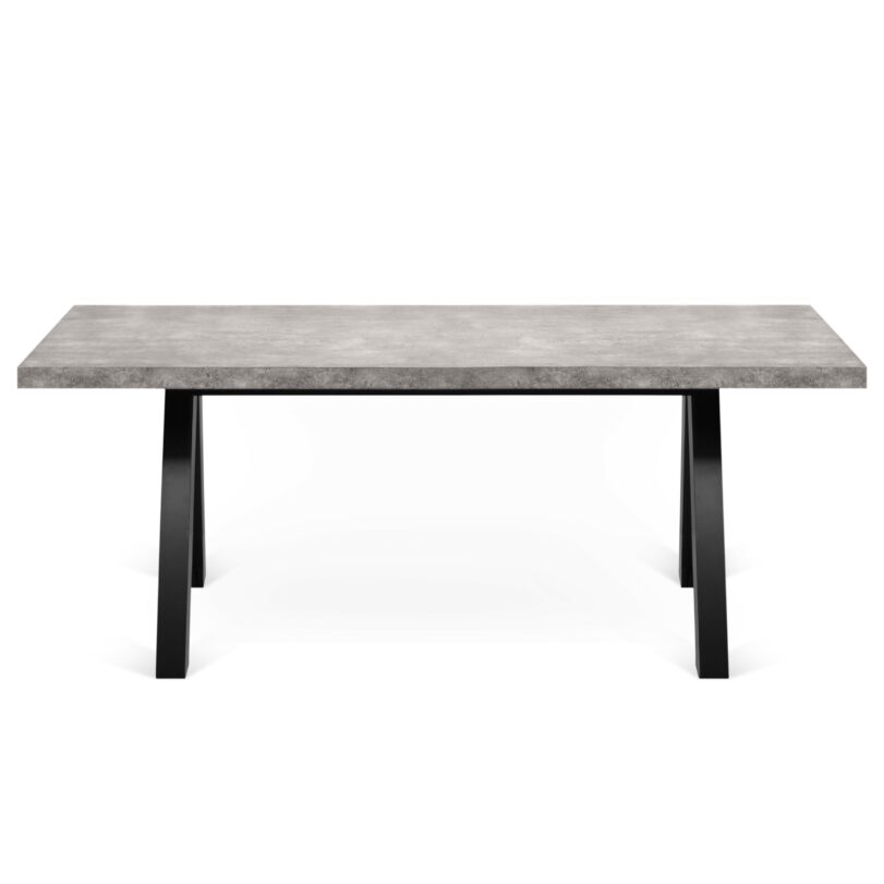 Apex étkezőasztal, beton, 200 cm