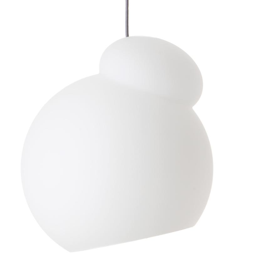 Air függőlámpa, D34 cm, fehér opál