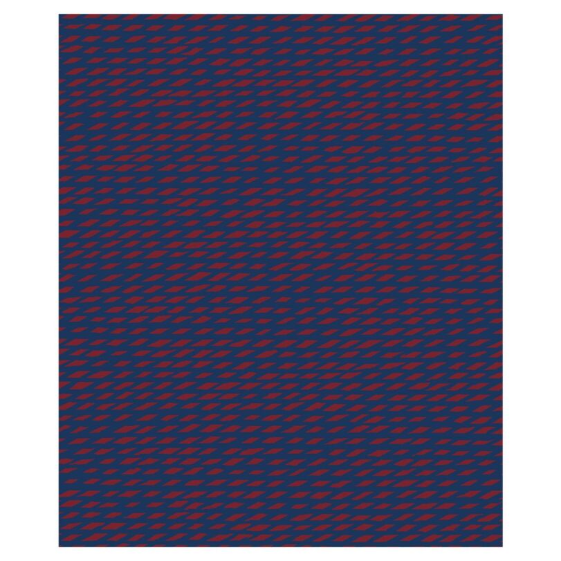 Fleece pléd, sötétkék/bordó, 140x200 cm