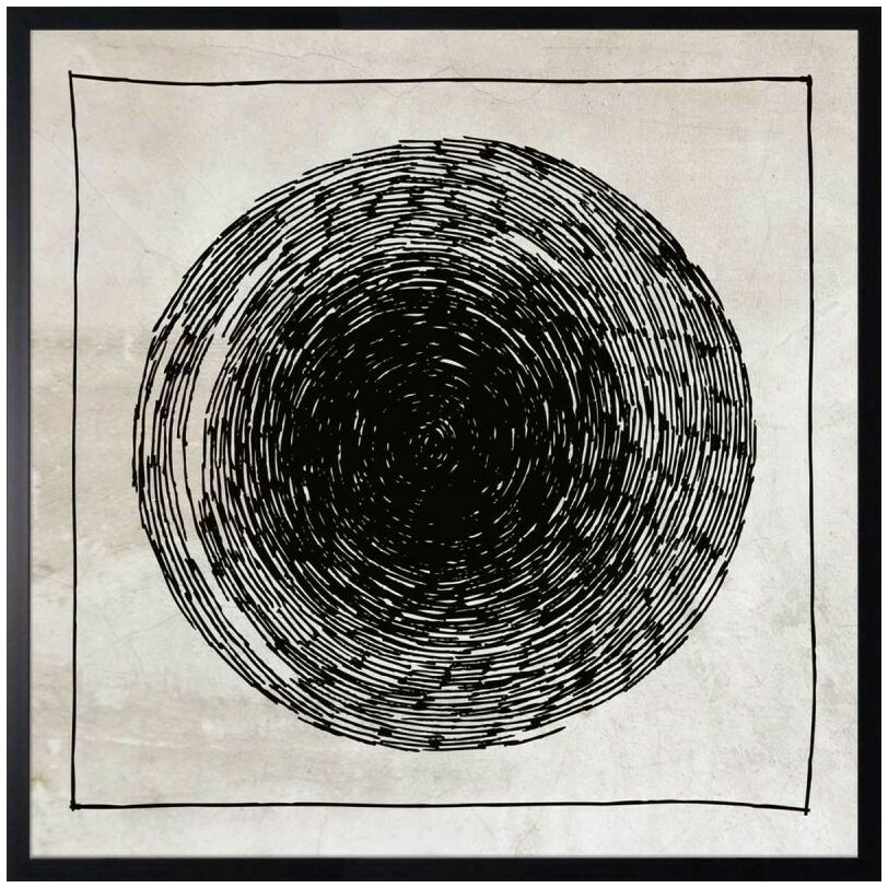 Zen circles kép, 73x73 cm