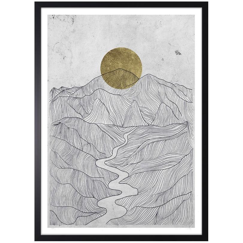 Zen hill kép, 53x73 cm