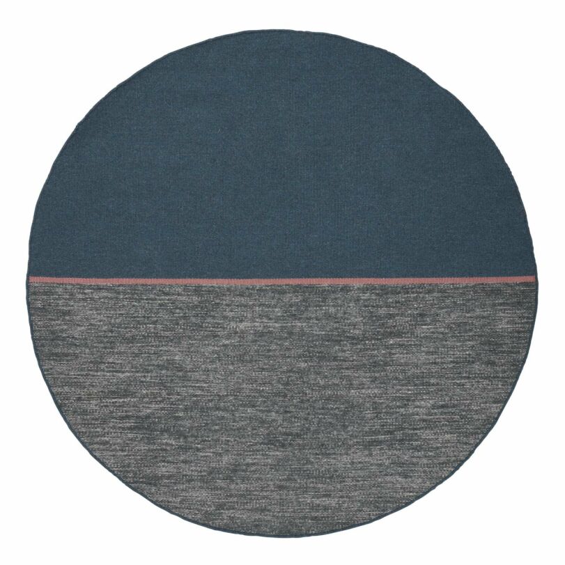 Magnetize szőnyeg, kék, D250cm