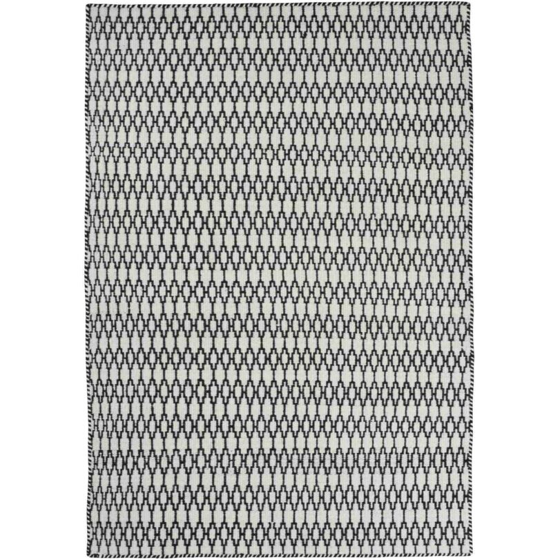 Elliot szőnyeg fekete-fehér, 170x240cm