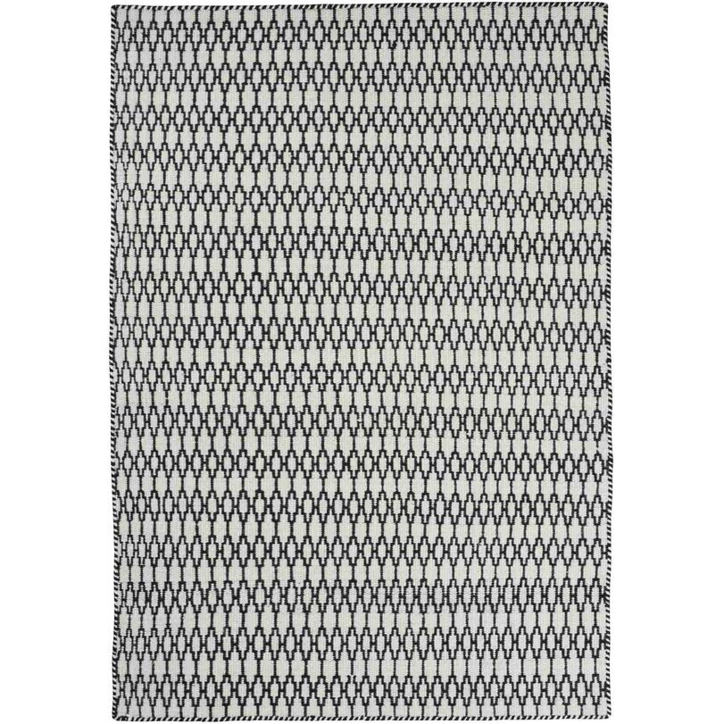 Elliot szőnyeg fekete-fehér, 170x240cm