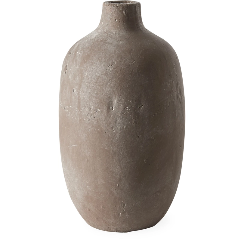 Alesso váza, taupe terrakotta, H27cm
