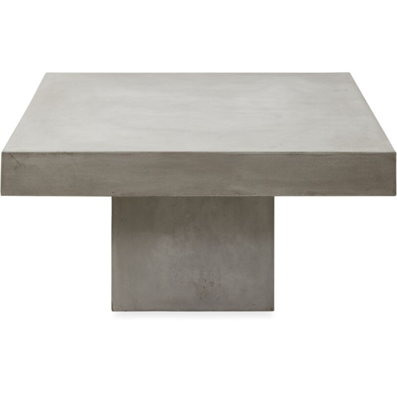 Yard kerti kisasztal, 90 x 90 cm, cement