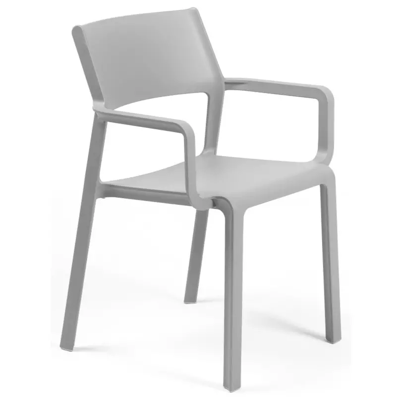 TRILL karfás kerti design szék, grigio