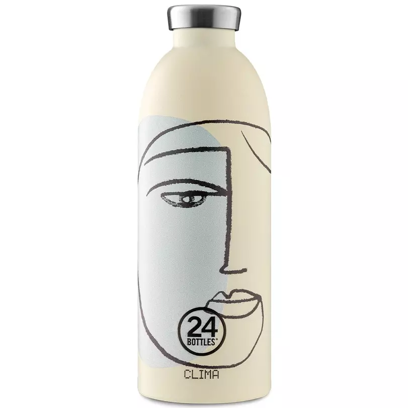 24Bottles Clima 850ml termosz, White Calypso