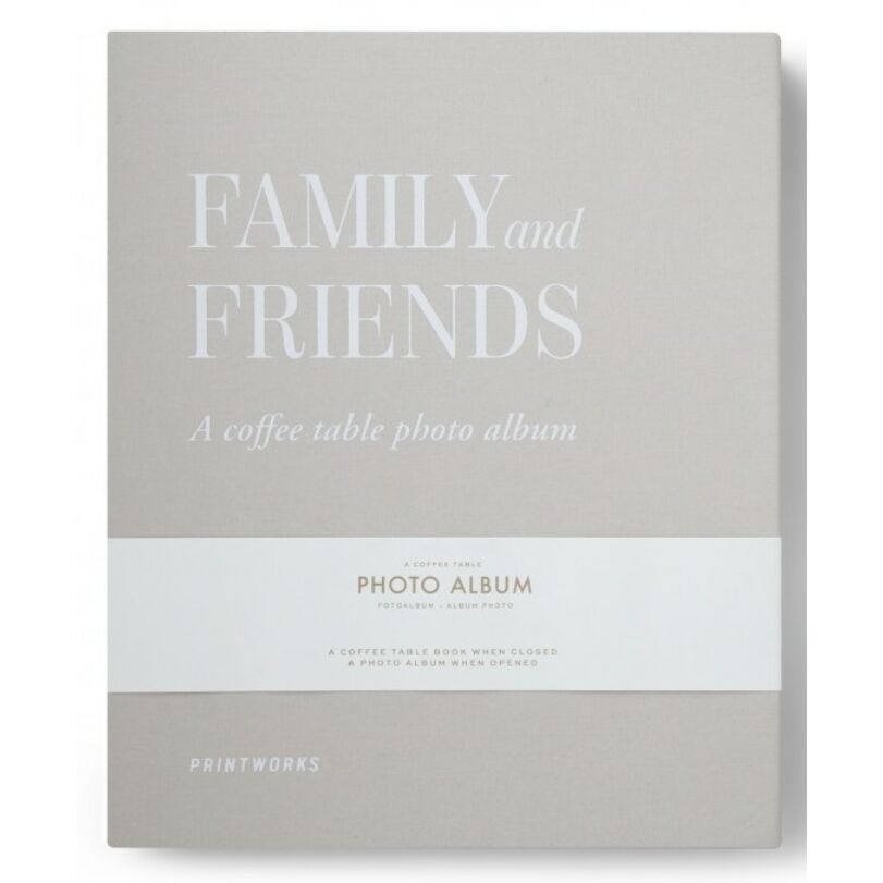 Printworks fotóalbum, Family and Friends, bézs