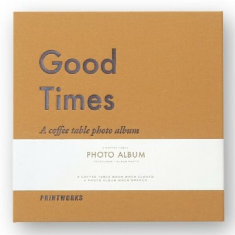Printworks fotóalbum, Good Times, mustársárga