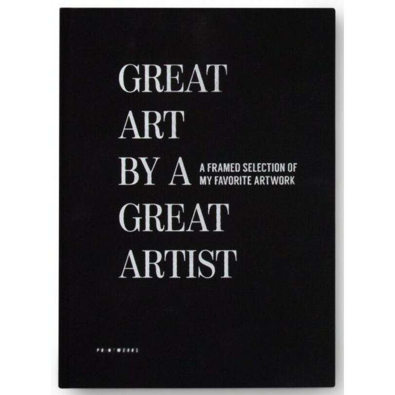 Printworks Frame book, Great Art, fekete