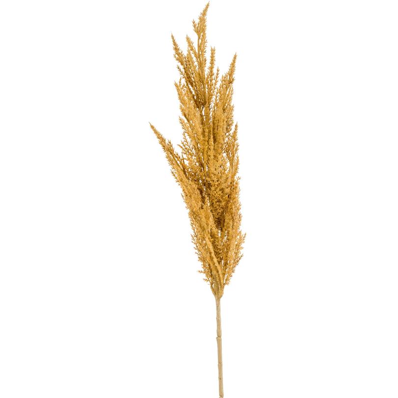Pampas műnövény, mustársárga, 90 cm