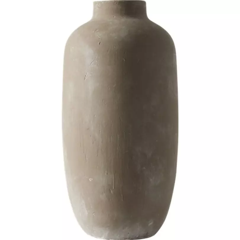 Alesso padlóváza, taupe terracotta, H73 cm