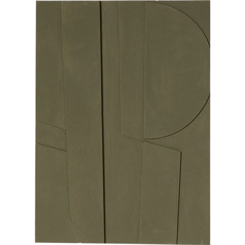 Cornelia kép, sötétzöld, 50x70 cm