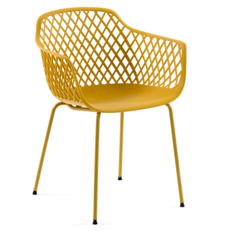Quinn kerti szék, sárga