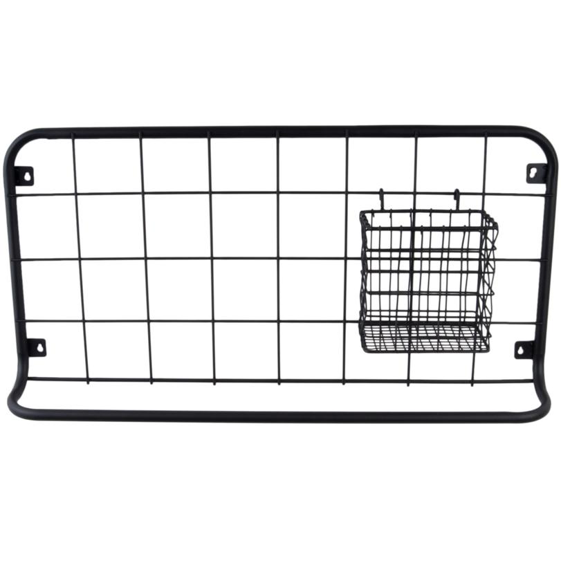 Open Grid konyhai állvány, fekete