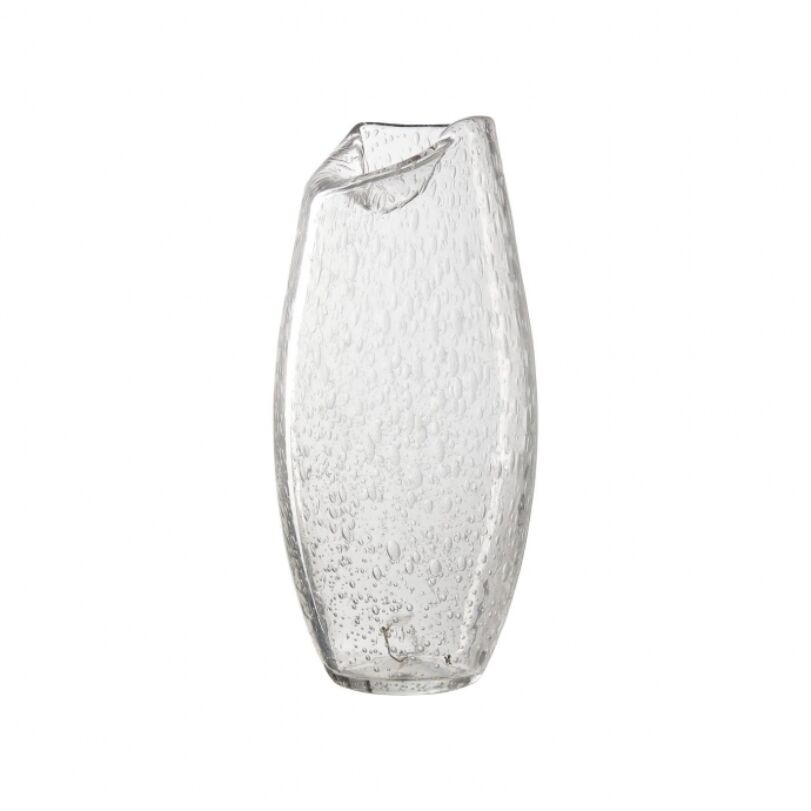Marvic váza, átlátszó üveg