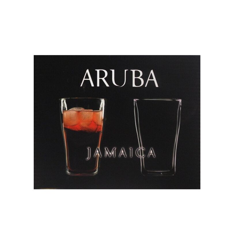 Aruba limonádés pohár szett, üveg