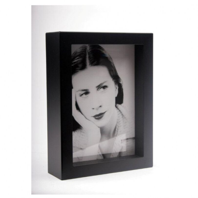 Cube fényképkeret, Fekete 15,4 x 20,4 cm